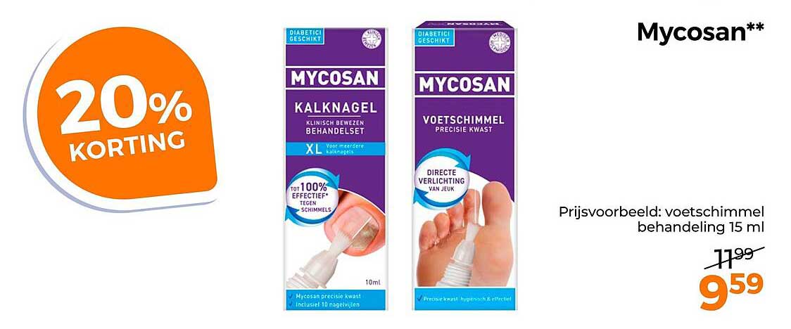 Mycosan** 20% korting