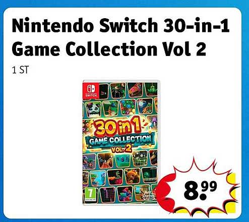 Nintendo Switch 30-in-1 Game Collection Vol 2