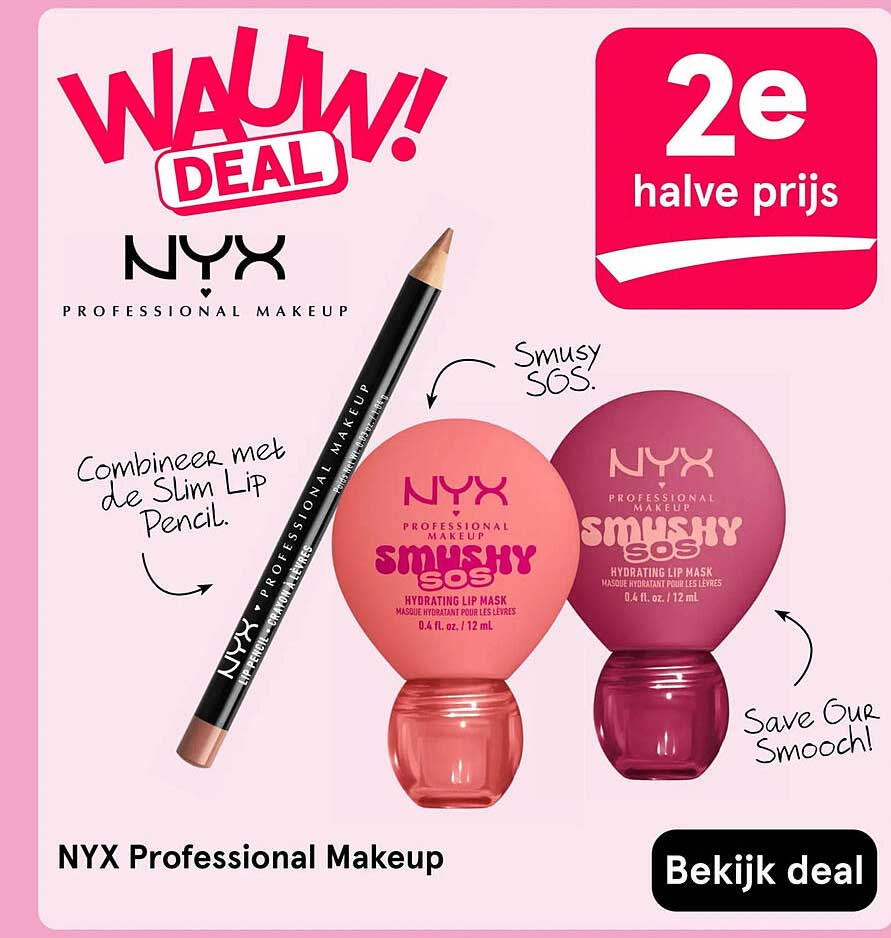 NYX Professional Makeup 2e halve prijs