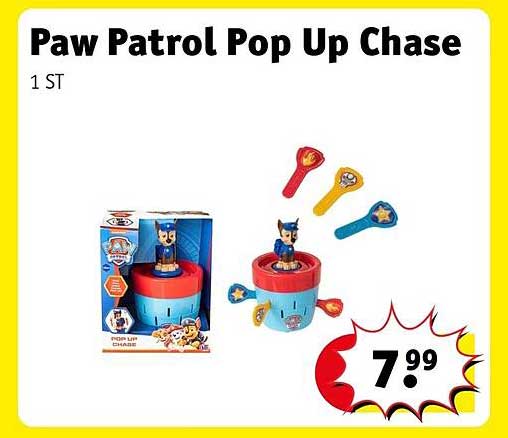 Paw Patrol Pop Up Chase 1 ST