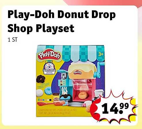 Play-Doh Donut Drop Shop Playset