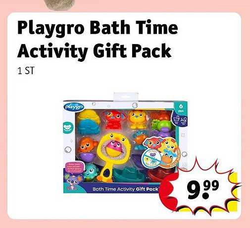 Playgro Bath Time Activity Gift Pack