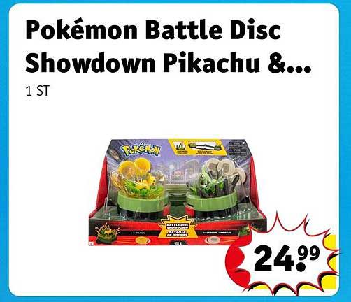 Pokémon Battle Disc Showdown Pikachu &...