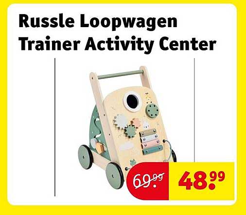 Russle Loopwagen Trainer Activity Center