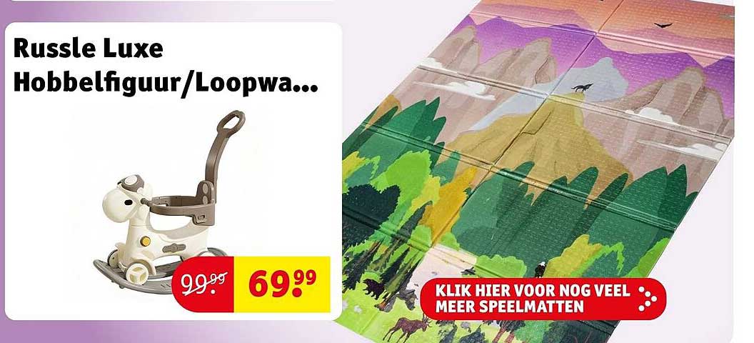 Russle Luxe Hobbelfiguur/Loopwa...