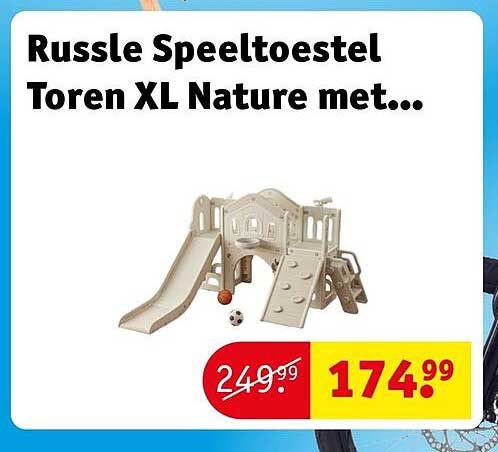 Russle Speeltoestel Toren XL Nature met...