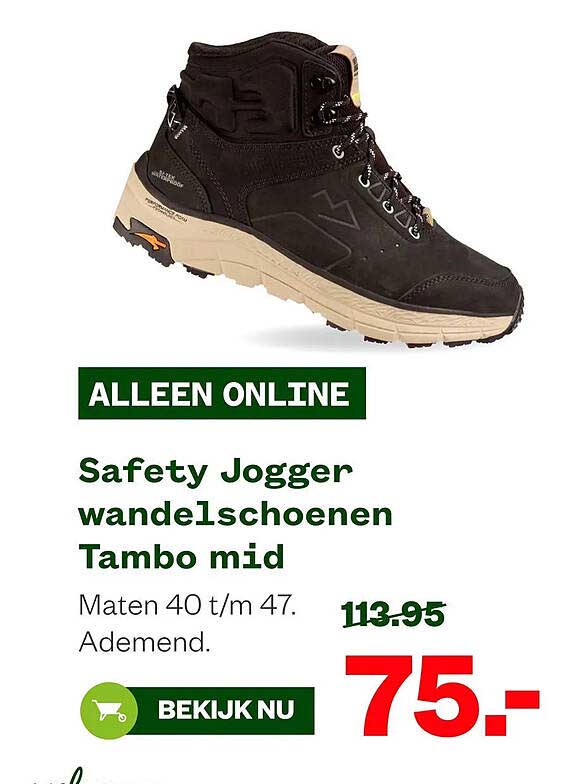 Safety Jogger wandelschoenen Tambo mid