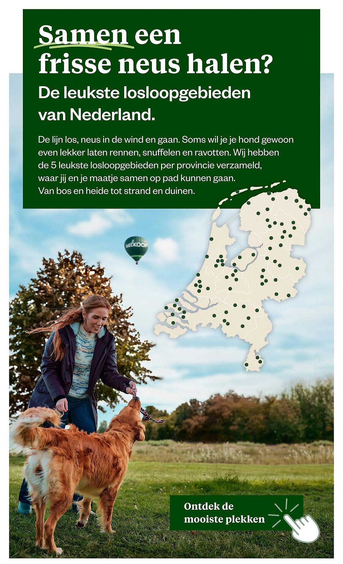 Samen een frisse neus halen?