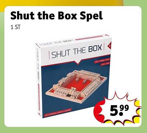 Shut the Box Spel