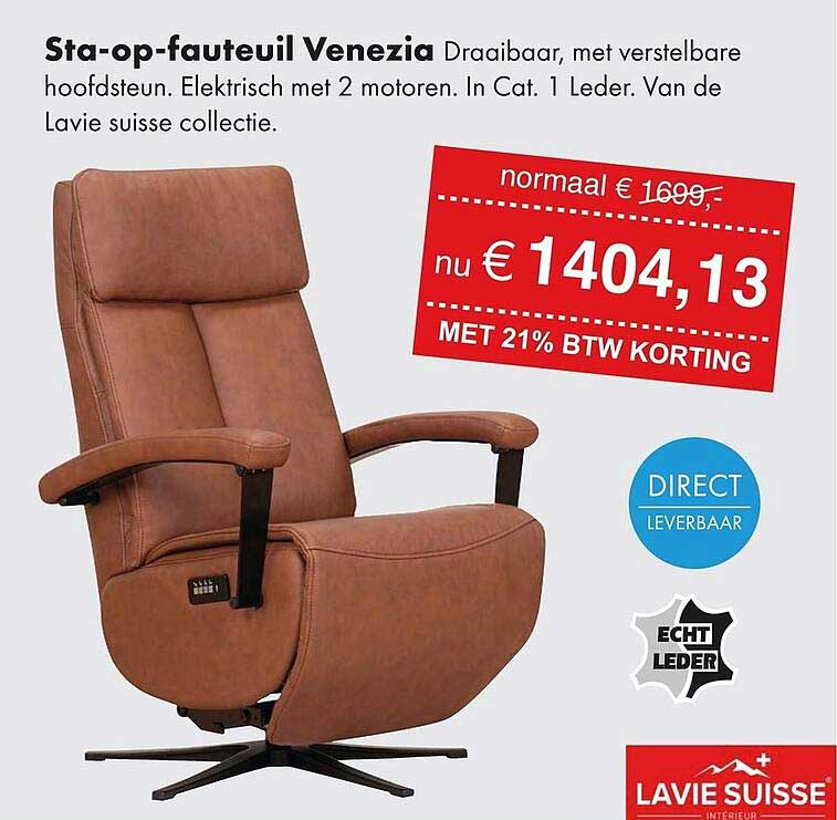 Sta-op-fauteuil Venezia