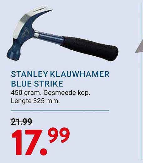 STANLEY KLAUWHAMER BLUE STRIKE