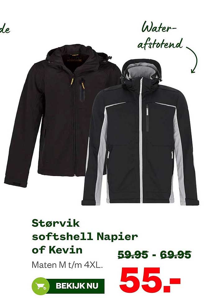 Størvik softshell Napier of Kevin