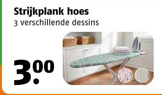 Strijkplank hoes 3 verschillende dessins