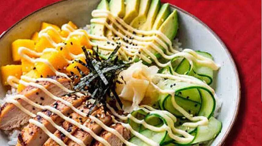 Sushi maaltijdsalade