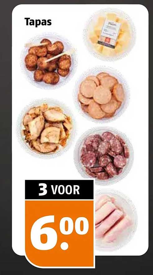 Tapas 3 voor