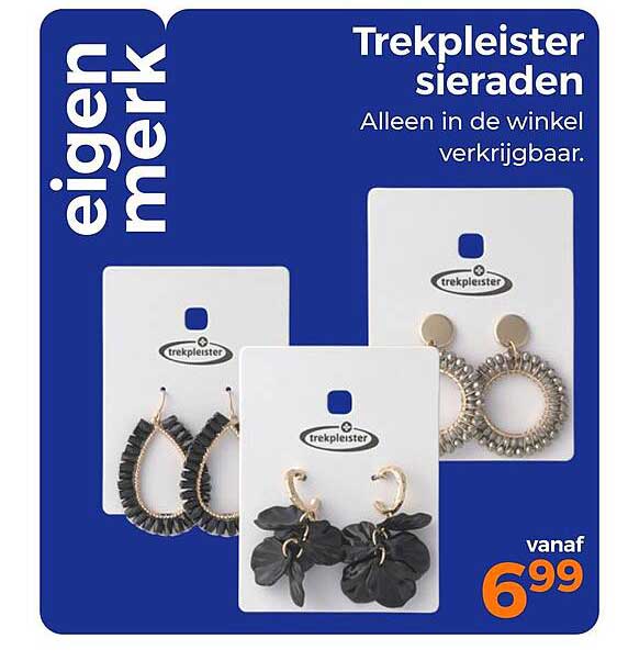 Trekpleister sieraden