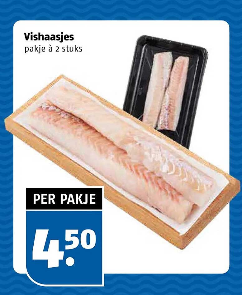Vishaasjes pakje à 2 stuks