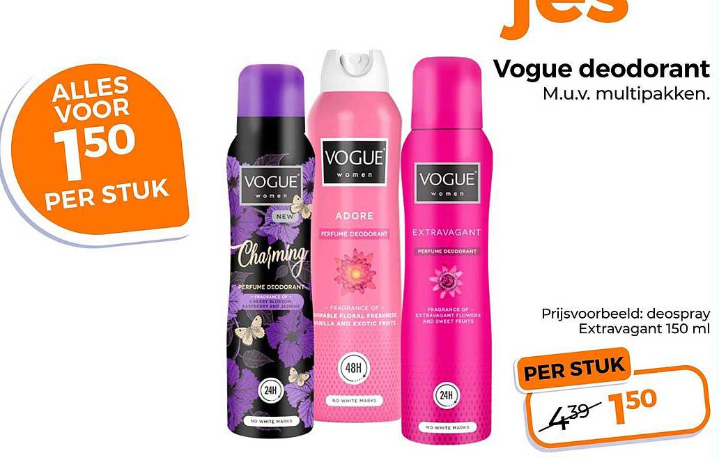 Vogue deodorant
