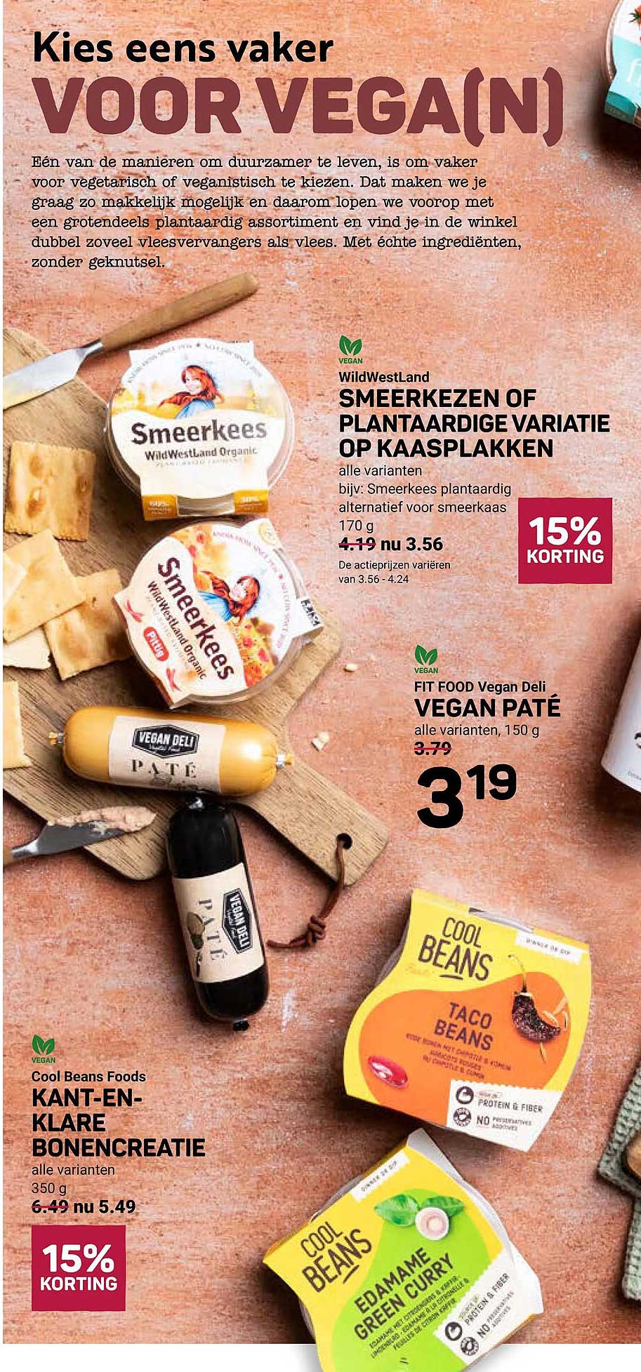 WildWestLand SMEERKEZEN OF PLANTAARDIGE VARIATIE OP KAASPLAKKEN 15% KORTING