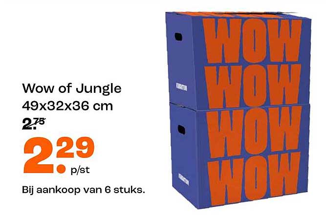 Wow of Jungle 49x32x36 cm