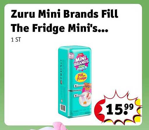 Zuru Mini Brands Fill The Fridge Mini's...