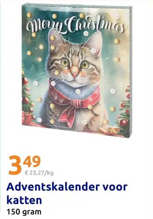 Adventskalender voor katten