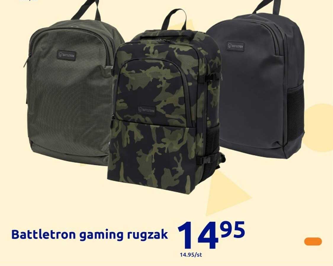 Battletron gaming rugzak