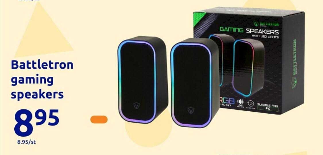 Battletron gaming speakers