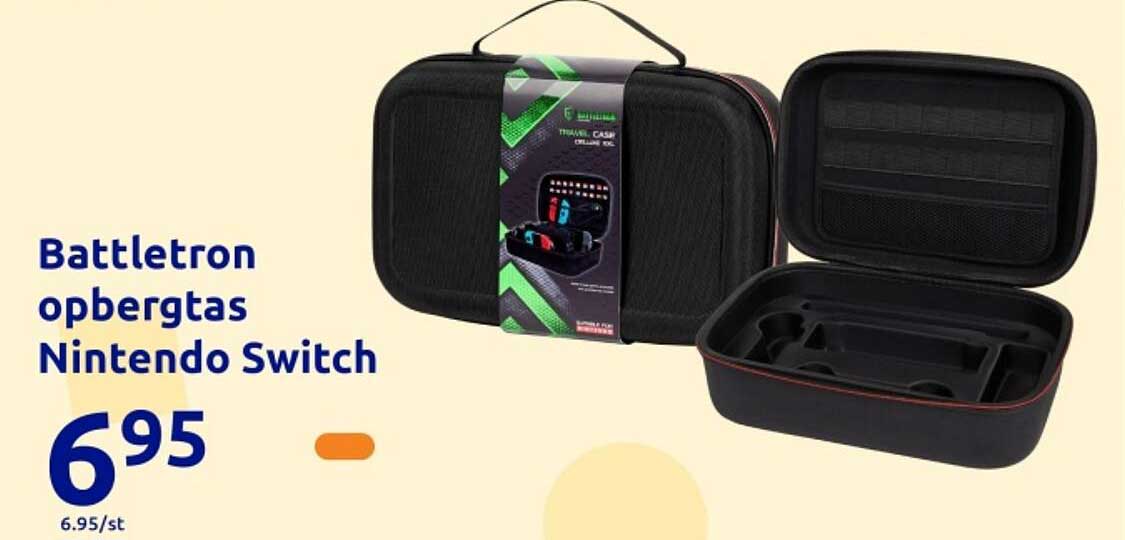 Battletron opbergtas Nintendo Switch