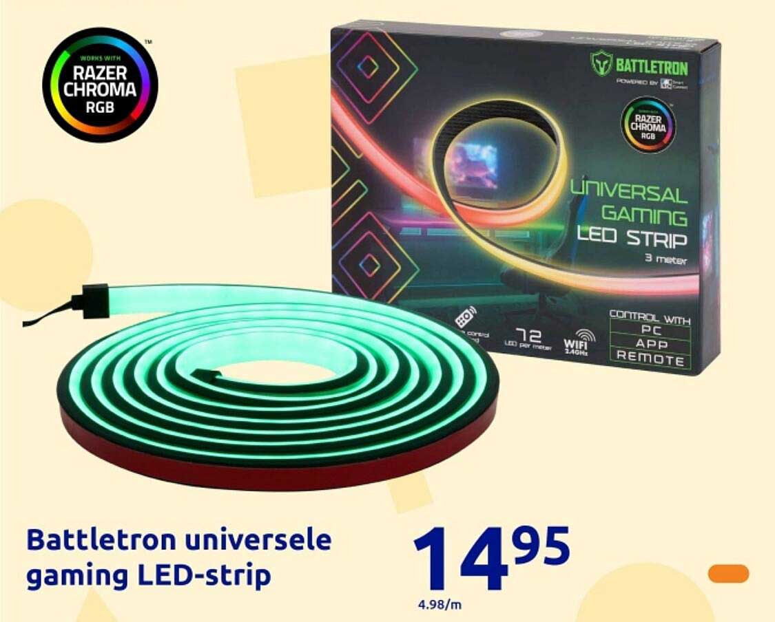 Battletron universele gaming LED-strip