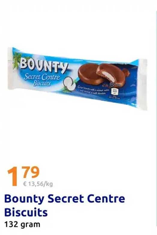 Bounty Secret Centre Biscuits