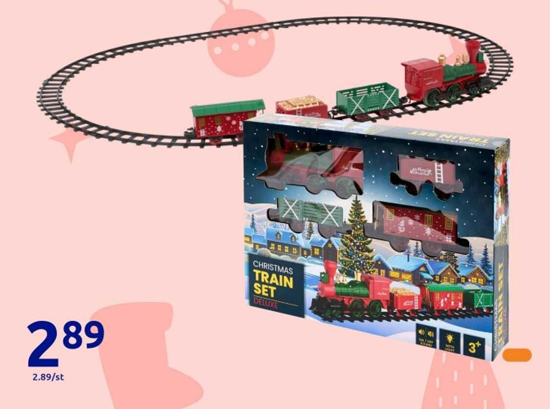 Christmas Train Set Deluxe