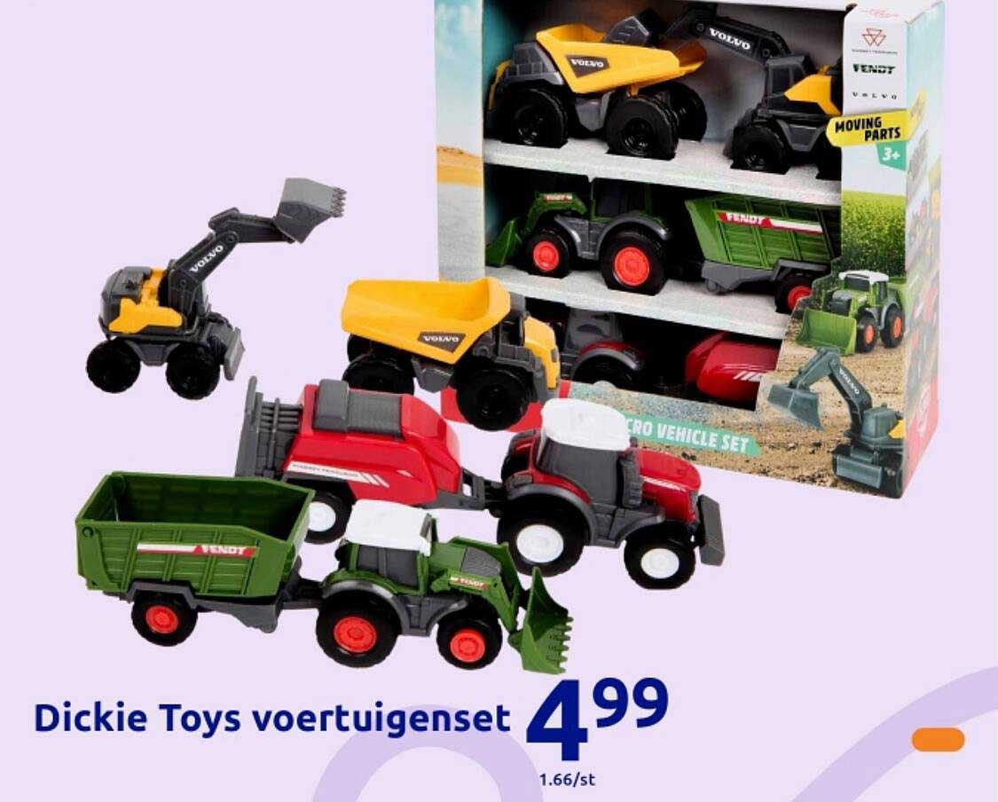 Dickie Toys voertuigen set