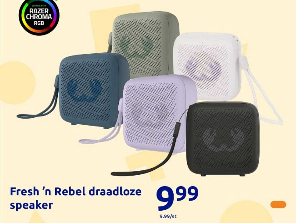 Fresh ’n Rebel draadloze speaker