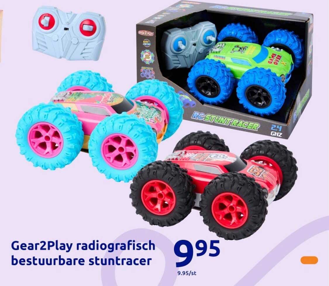 Gear2Play radiografisch bestuurbare stuntracer