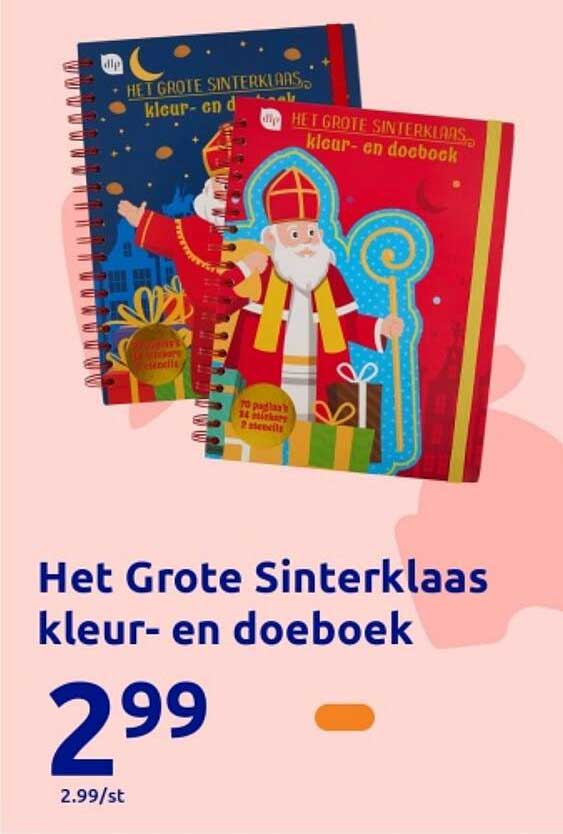 Het Grote Sinterklaas kleur- en doeboek