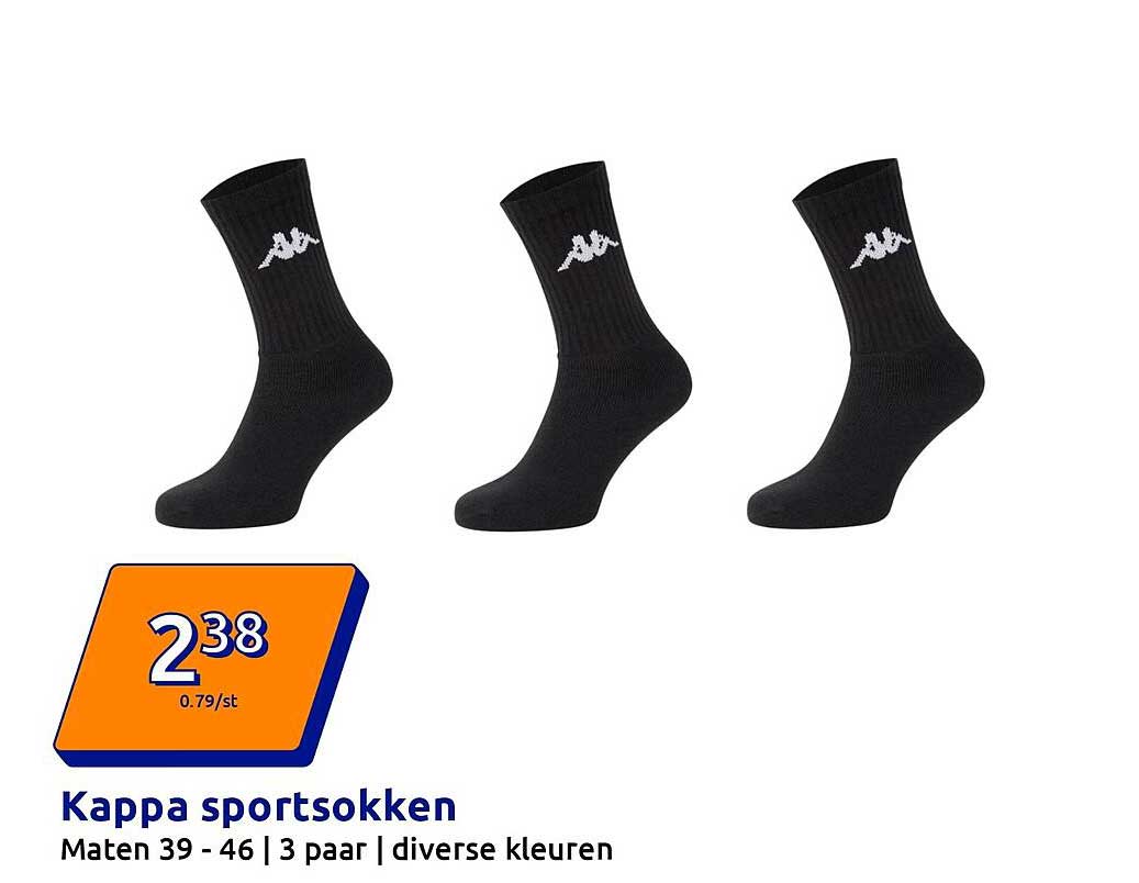 Kappa sportsokken