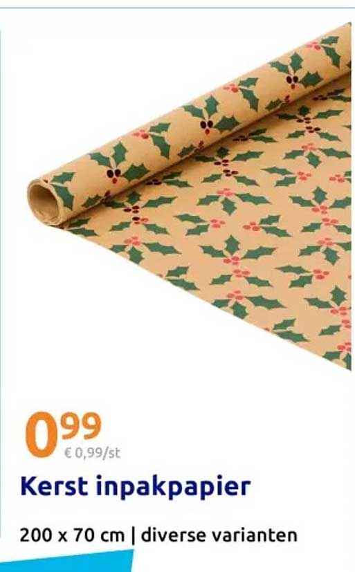 Kerst inpakpapier