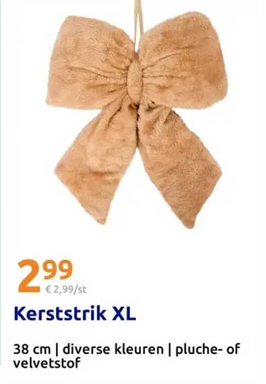Kerststrik XL