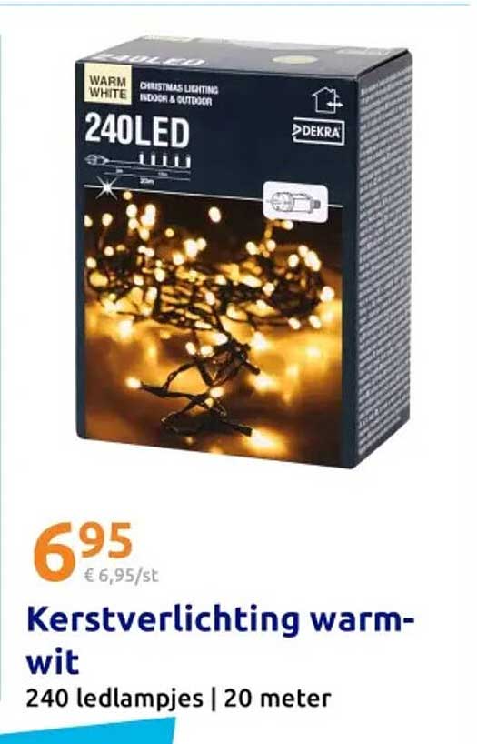 Kerstverlichting warm-wit