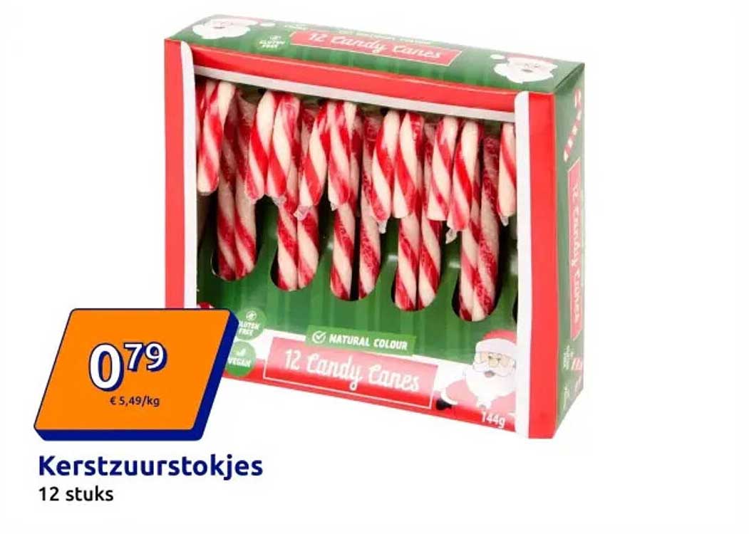 Kerstzuurstokjes