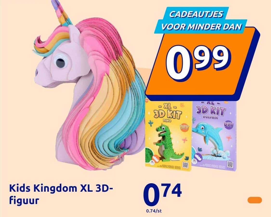 Kids Kingdom XL 3D-figuur