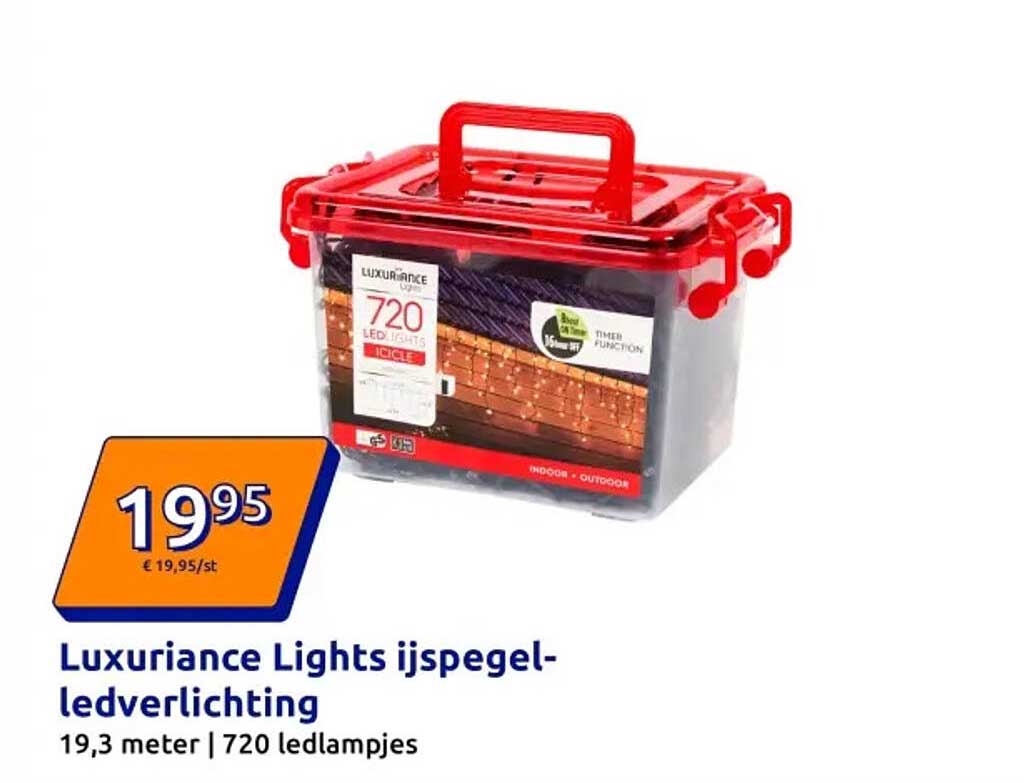 Luxuriance Lights ijspegel-ledverlichting