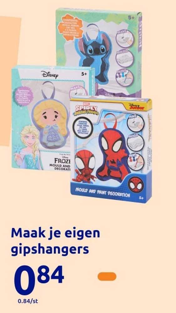 Maak je eigen gipsportretten