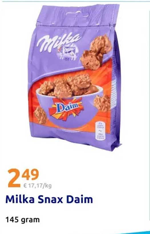 Milka Snax Daim