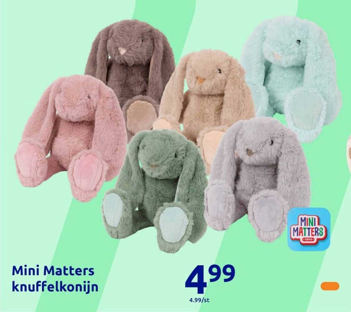 Mini Matters knuffelkonijn