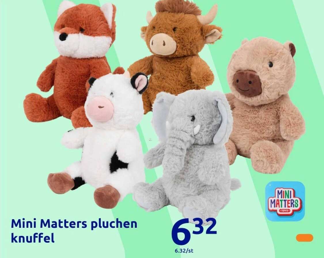 Mini Matters pluchen knuffel