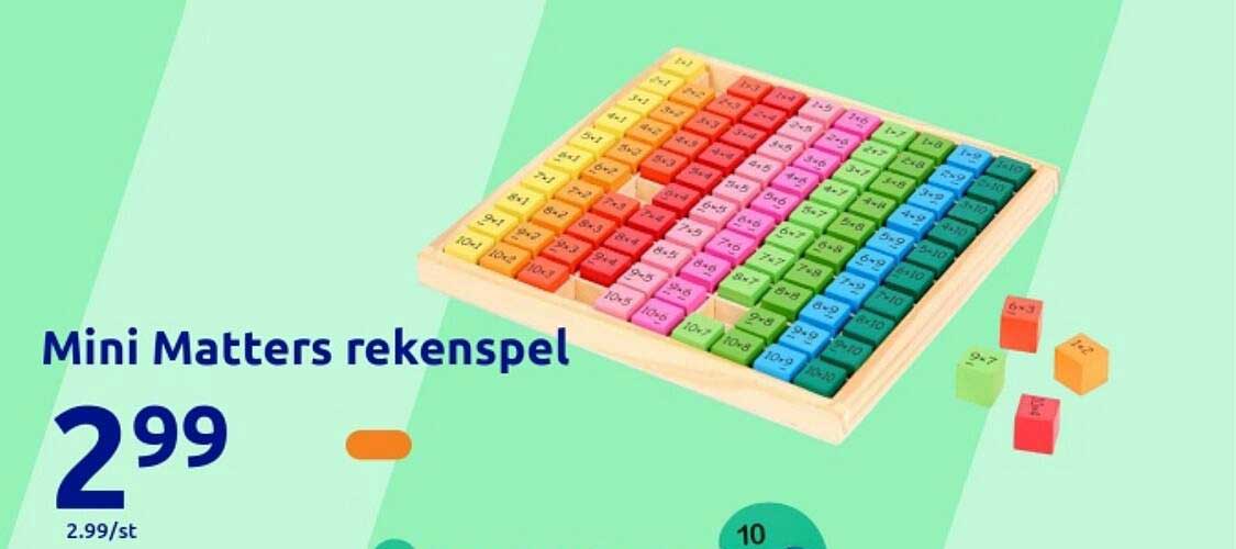 Mini Matters rekenspel