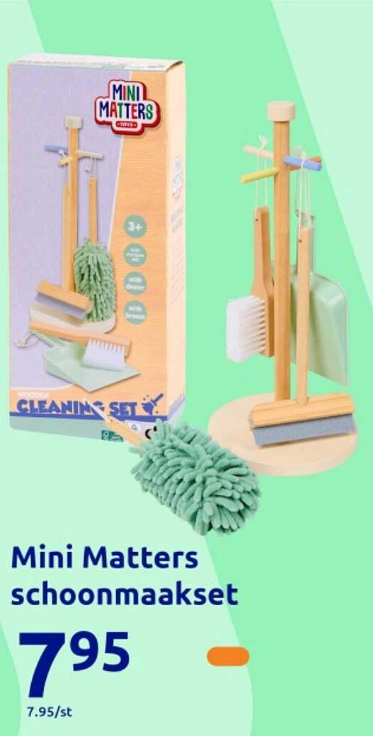 Mini Matters schoonmaakset