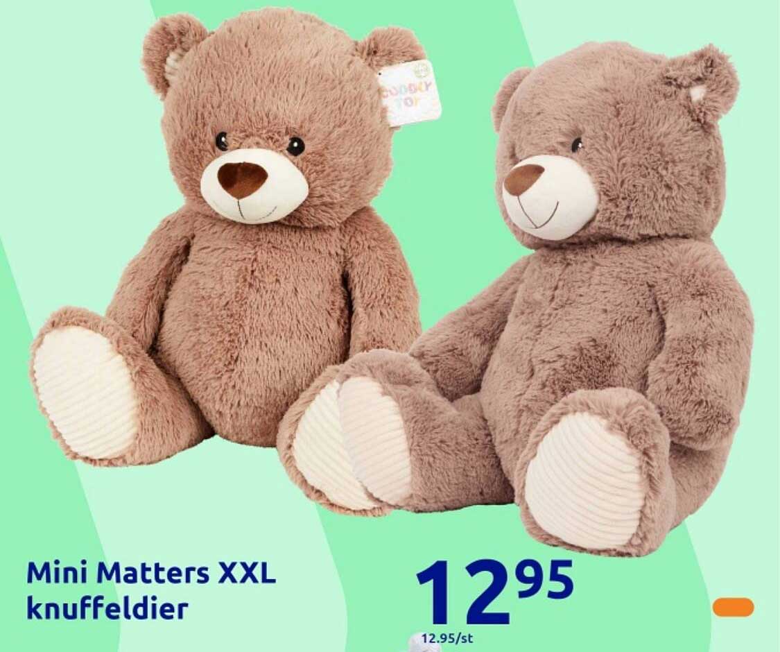 Mini Matters XXL knuffeldier